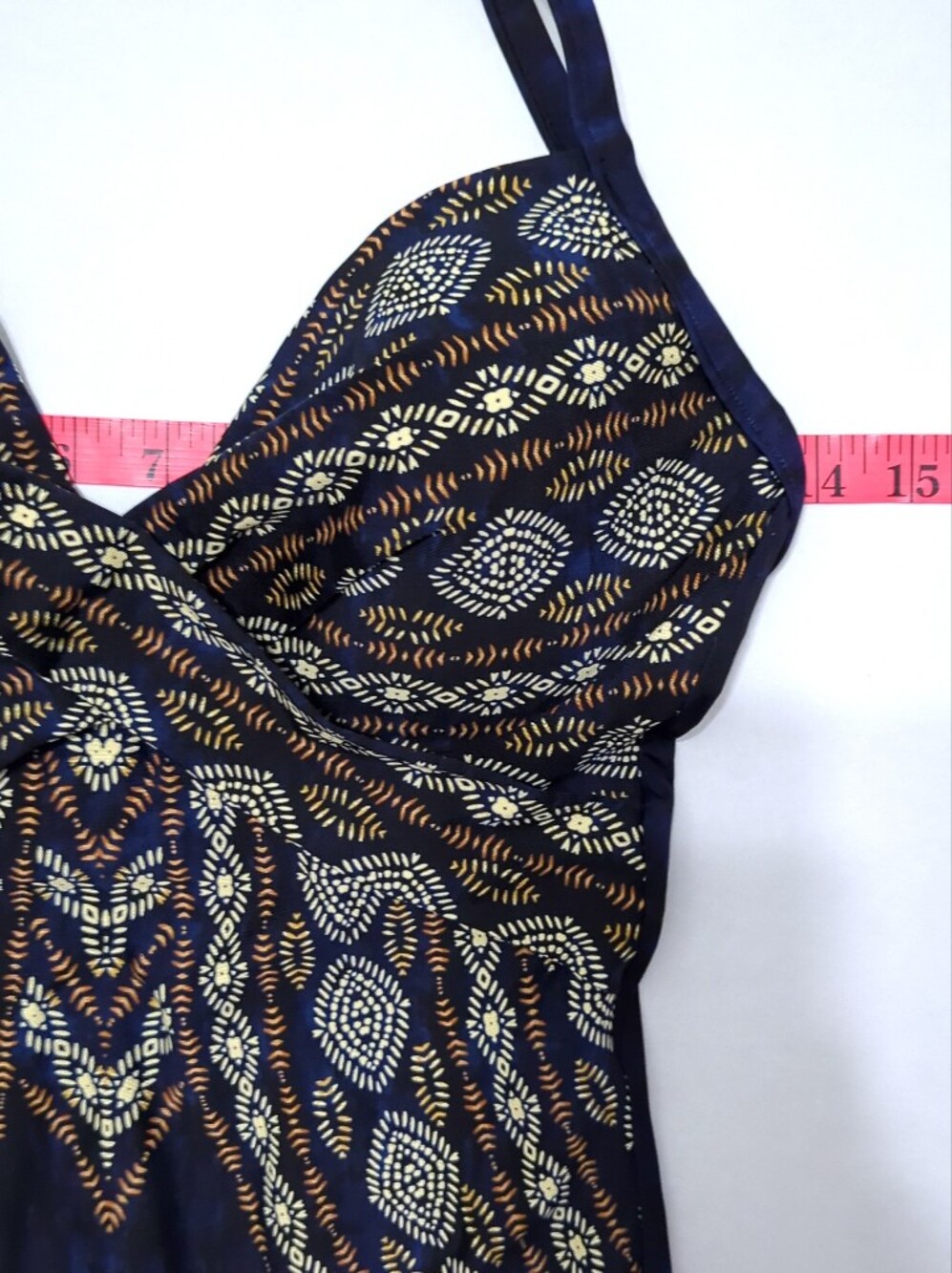 Miraclesuit Akasha Escape One Piece Swimsuit 8 Slimming Shaping Underwire Resort - Picture 7 of 9